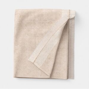 Threshold Lightweight Woven Throw Blanket Neutral